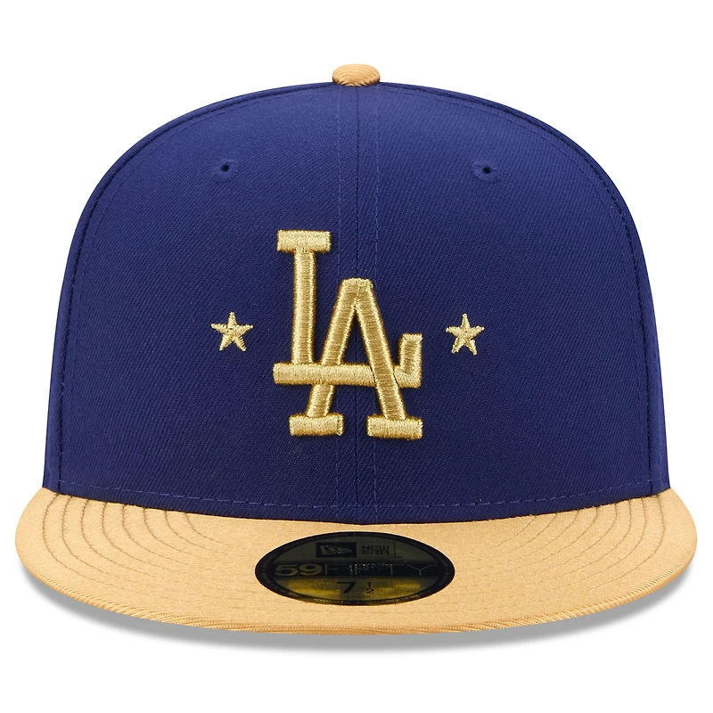 Men's New Era Royal Los Angeles Dodgers 2026 Gold Collection 59FIFTY Fitted Hat