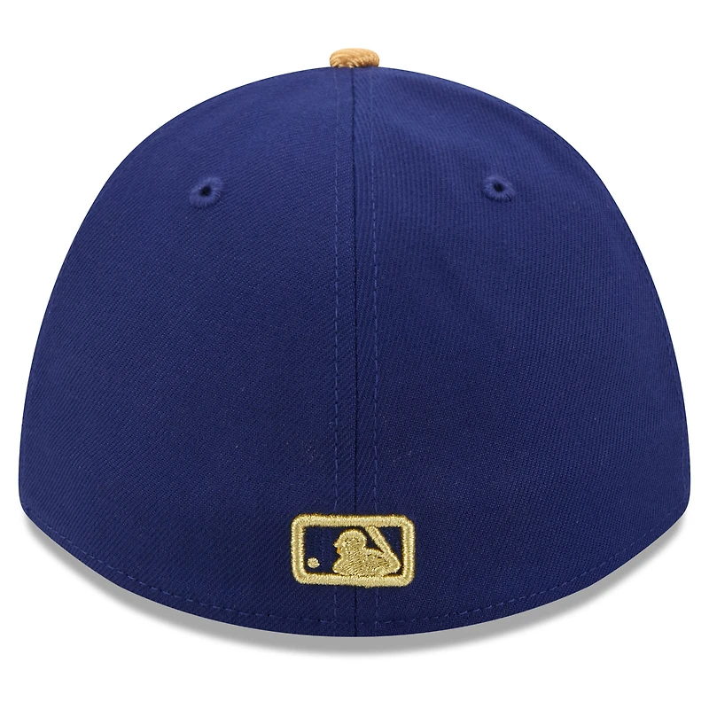 Men's New Era Royal Los Angeles Dodgers 2026 Gold Collection M-Crown 39THIRTY Flex Hat