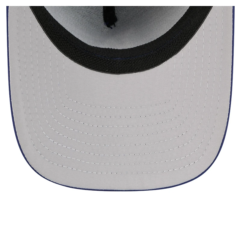 Casquette New Era Royal Los Angeles Dodgers 39THIRTY A-Frame perforée et flexible pour homme