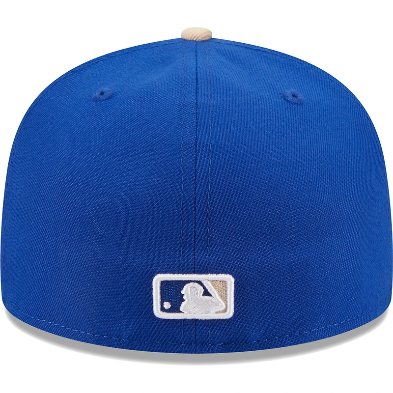 Casquette ajustée 59FIFTY Royal Los Angeles Dodgers New Era pour homme