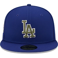 Men's New Era Royal Los Angeles Dodgers 60th Anniversary Spring Training Botanical 59FIFTY Fitted Hat
