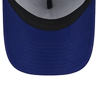 Casquette ajustable New Era Royal Los Angeles Dodgers 9FORTY A-Frame Trucker pour homme