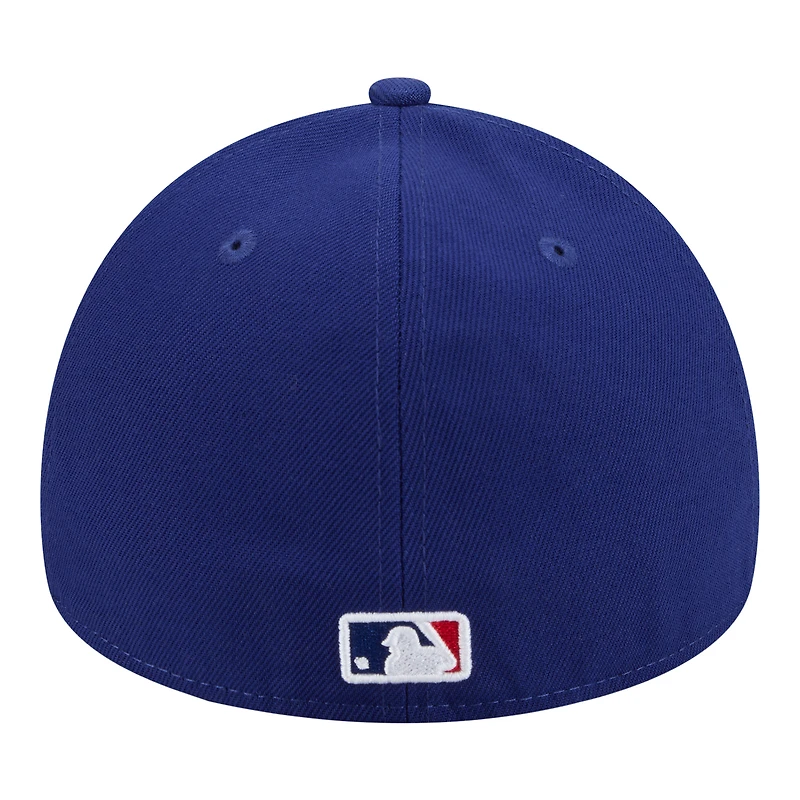Men's New Era Royal Los Angeles Dodgers A-Frame 59FORTY Fitted Hat