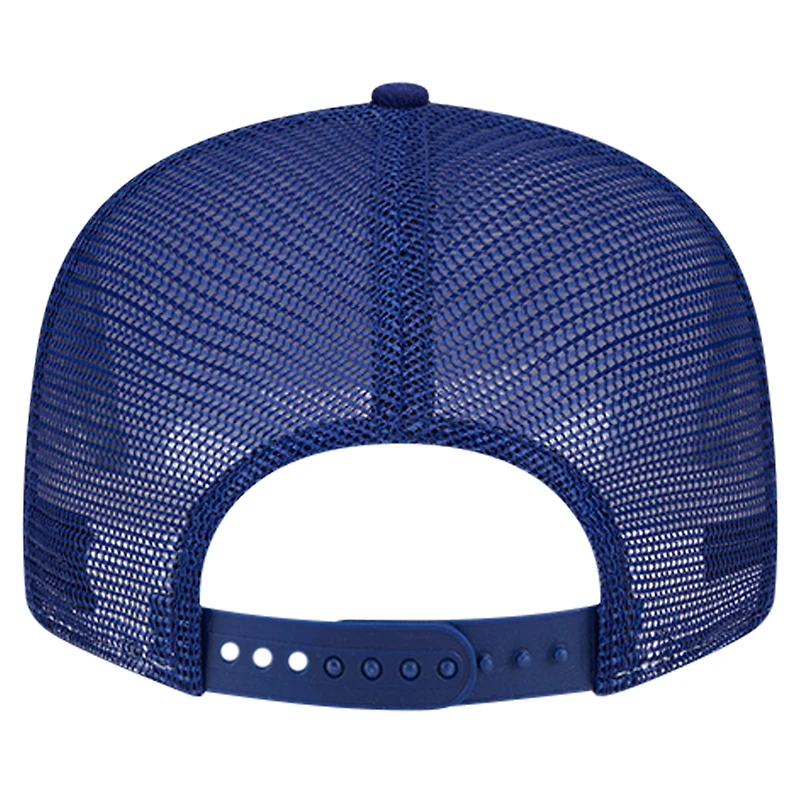 Men's New Era Royal Los Angeles Dodgers Bikini Bottom Trucker 9FIFTY Snapback Hat