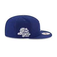 Casquette snapback New Era Royal Los Angeles Dodgers bleue Heaven On Earth Marquee Patch 9FIFTY pour homme