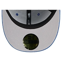 Men's New Era  Royal Los Angeles Dodgers Chenille Pop 59FIFTY Fitted Hat
