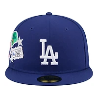 Men's New Era  Royal Los Angeles Dodgers City Patch 59FIFTY Fitted Hat