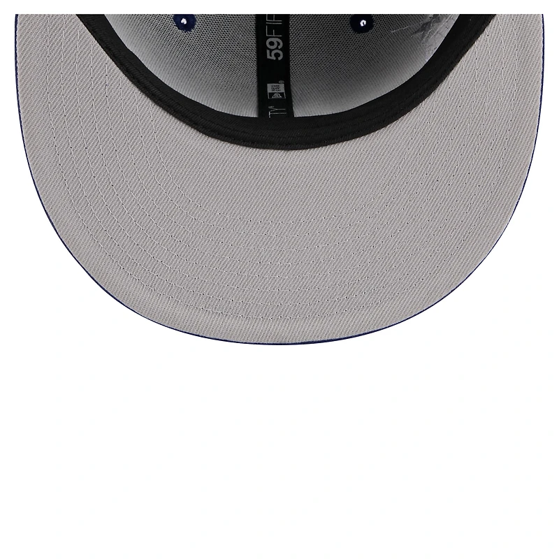 Men's New Era  Royal Los Angeles Dodgers City Patch 59FIFTY Fitted Hat