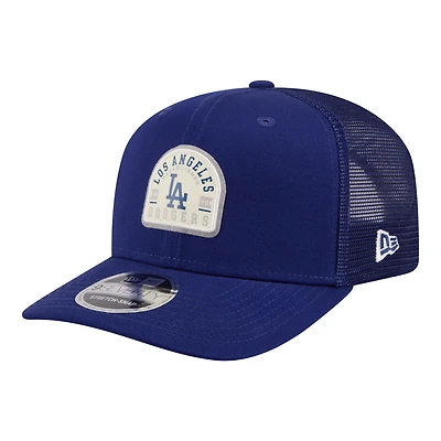 Casquette trucker ajustable New Era Royal Los Angeles Dodgers Contest 9SEVENTY pour homme