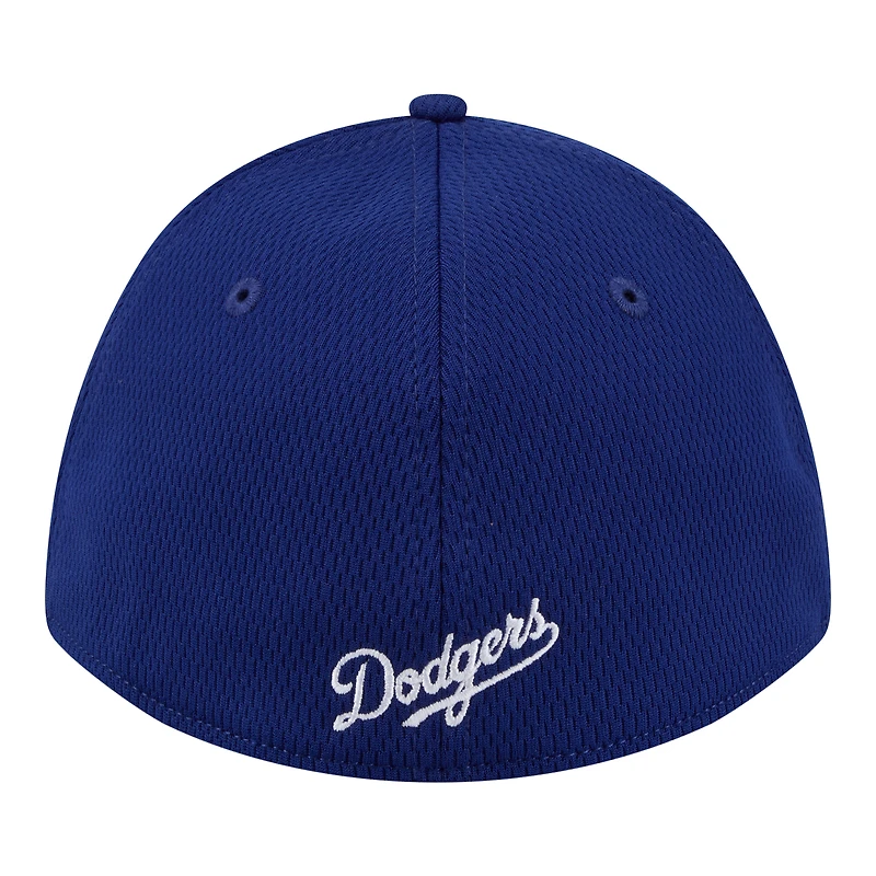 Casquette New Era Royal Los Angeles Dodgers Dash 39THIRTY Flex pour homme