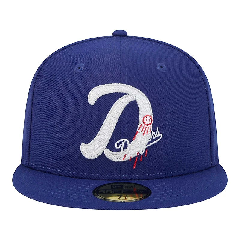 Men's New Era Royal Los Angeles Dodgers  Duo Logo 2.0 59FIFTY Fitted Hat
