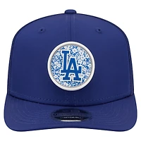 Men's New Era  Royal Los Angeles Dodgers Floral Patch 9SEVENTY Adjustable Hat