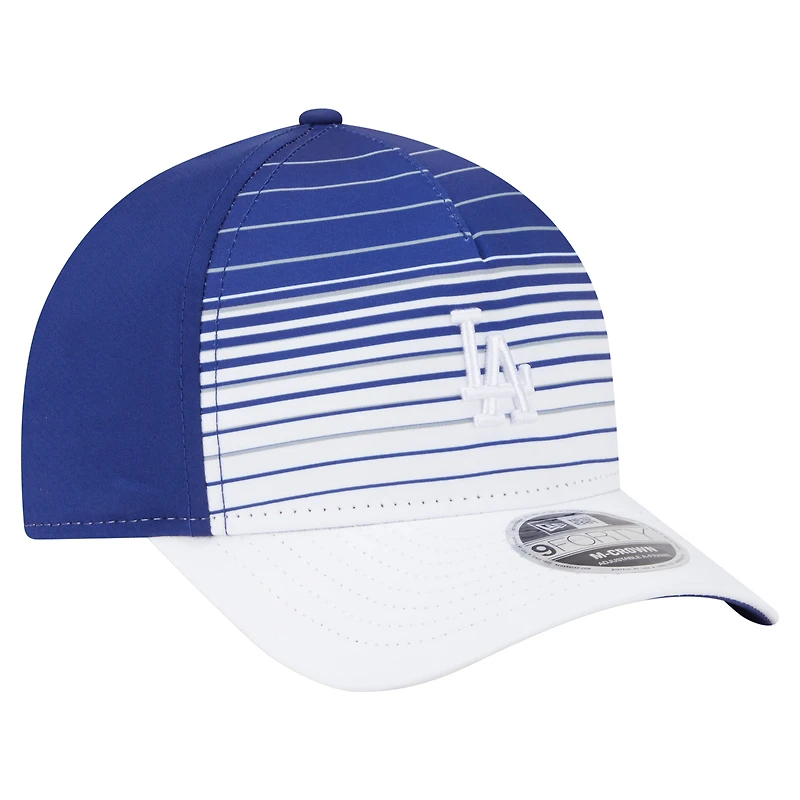 Casquette ajustable New Era Royal Los Angeles Dodgers Gradient 9FORTY M-Crown pour homme
