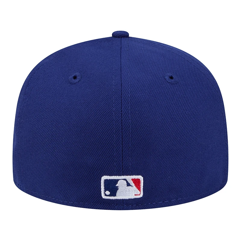 Men's New Era  Royal Los Angeles Dodgers Hidden Hit 59FIFTY Fitted Hat