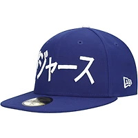 Men's New Era Royal Los Angeles Dodgers Kanji 59FIFTY Fitted Hat