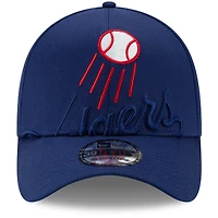 Men's New Era Royal Los Angeles Dodgers Logo Elements 39THIRTY Flex Hat