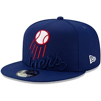 Men's New Era Royal Los Angeles Dodgers Logo Elements 9FIFTY Snapback Hat