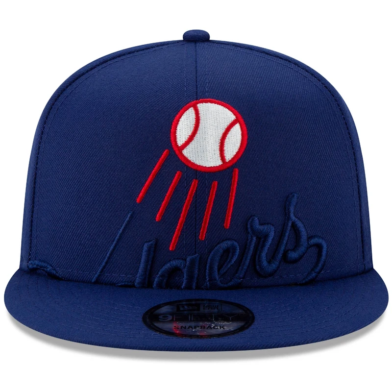 Men's New Era Royal Los Angeles Dodgers Logo Elements 9FIFTY Snapback Hat