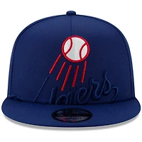 Men's New Era Royal Los Angeles Dodgers Logo Elements 9FIFTY Snapback Hat