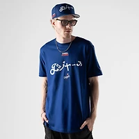 Men's New Era  Royal Los Angeles Dodgers MLB x Hyperfly T-Shirt