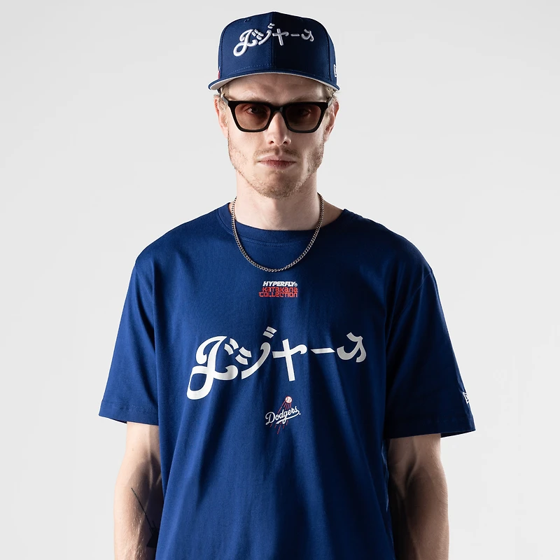 T-shirt New Era Royal Los Angeles Dodgers MLB x Hyperfly pour homme