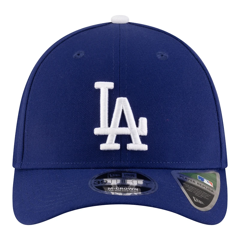 Men's New Era Royal Los Angeles Dodgers Player Replica 39THIRTY M-Crown Flex Hat