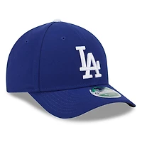 Casquette ajustable New Era Royal Los Angeles Dodgers Player Replica 9FORTY pour homme