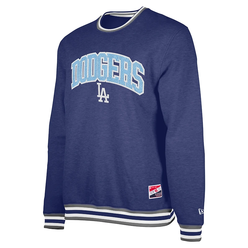 Sweat-shirt à capuche New Era Royal Los Angeles Dodgers pour homme