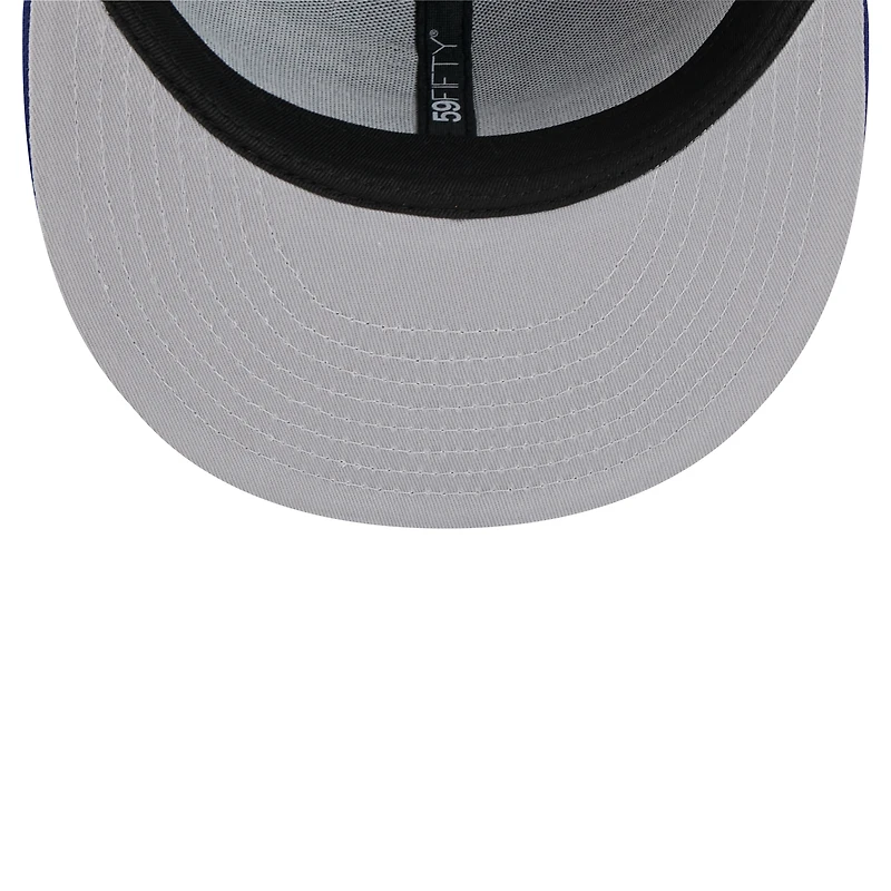 Casquette ajustée Ransom 59FIFTY Royal Los Angeles Dodgers de New Era pour homme