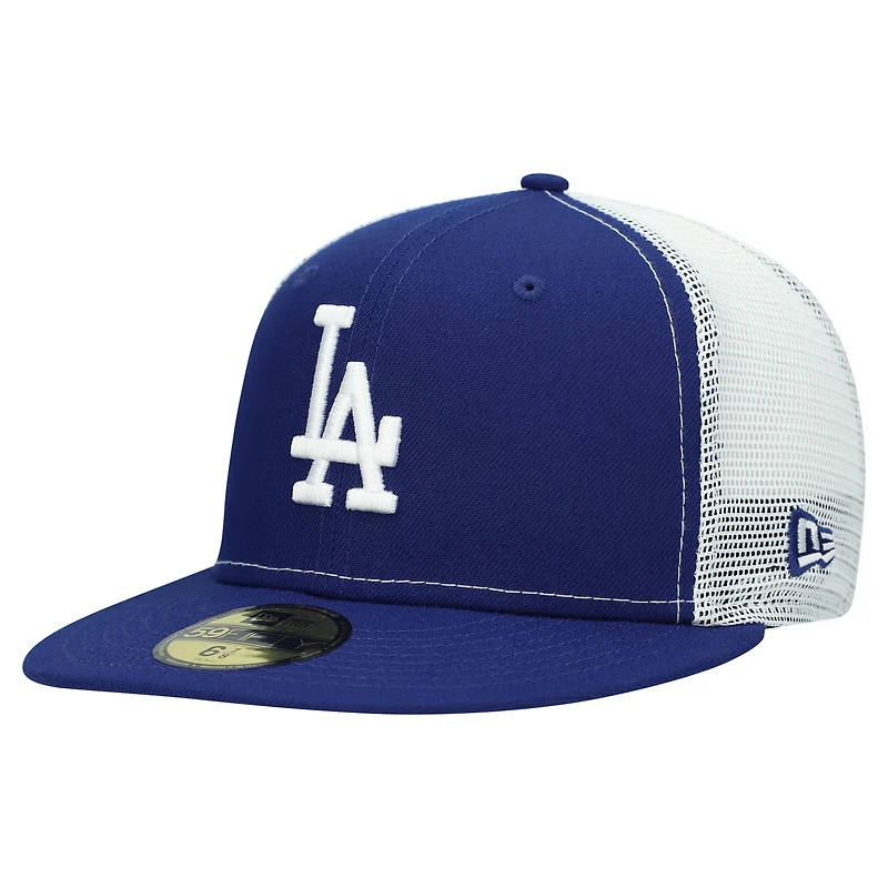 Casquette ajustée 59FIFTY Trucker de couleur équipe des Los Angeles Dodgers New Era pour homme
