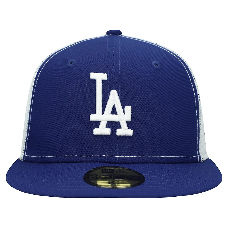 Casquette ajustée 59FIFTY Trucker de couleur équipe des Los Angeles Dodgers New Era pour homme