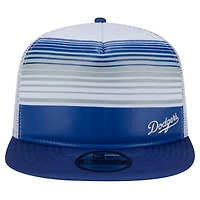 Men's New Era Royal Los Angeles Dodgers Team Horizon 9FIFTY A-Frame Trucker Snapback Hat