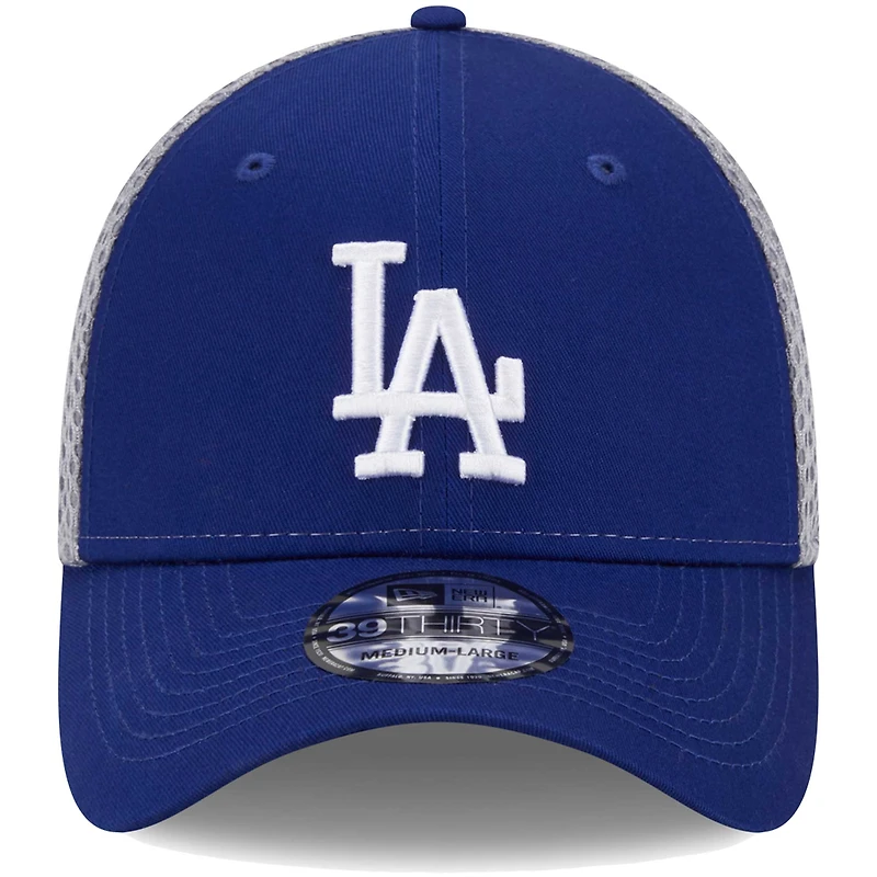 Casquette Flex New Era Royal Los Angeles Dodgers Team Neo 39THIRTY pour homme
