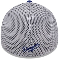 Casquette Flex New Era Royal Los Angeles Dodgers Team Neo 39THIRTY pour homme