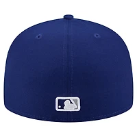 Casquette ajustée 59FIFTY New Era Royal Los Angeles Dodgers pour homme