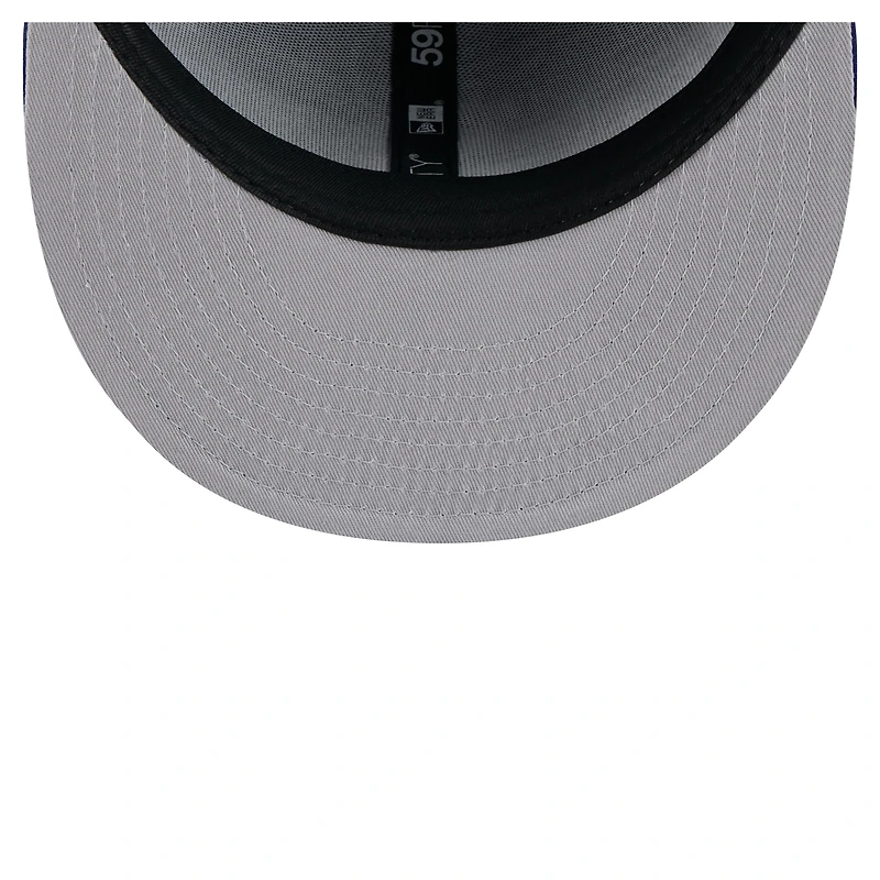 Casquette ajustée 59FIFTY New Era Royal Los Angeles Dodgers pour homme