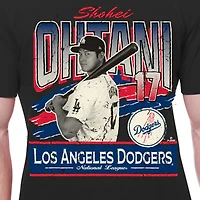 Men's New Era Shohei Ohtani Black Los Angeles Dodgers Batter Up T-Shirt