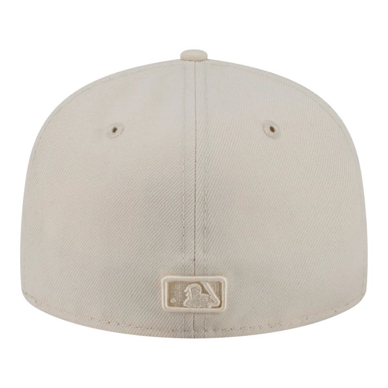 Casquette ajustée New Era 59FIFTY pour homme, coloris beige Los Angeles Dodgers