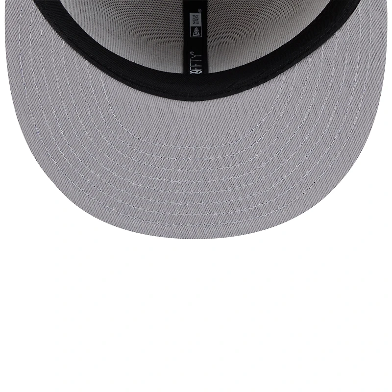Men's New Era Tan Los Angeles Dodgers Fruit Sticker 59FIFTY Fitted Hat