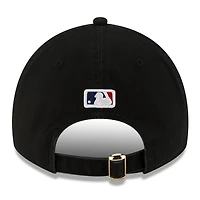 Men's New Era White/Black Los Angeles Dodgers 2024 World Series Champions Locker Room 9TWENTY Adjustable Hat