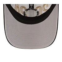 Men's New Era White/Black Los Angeles Dodgers 2024 World Series Champions Locker Room 9TWENTY Adjustable Hat