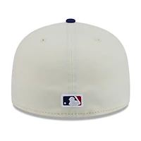 Men's New Era White/Royal Los Angeles Dodgers Blossom 59FIFTY Fitted Hat