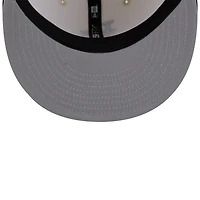 Casquette ajustée New Era 59FIFTY Blossom blanche/bleu roi pour homme