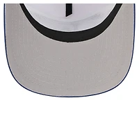Men's New Era White/Royal Los Angeles Dodgers Retro Cut 19TWENTY Adjustable Trucker Hat