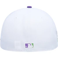 Men's New Era White Los Angeles Dodgers 2020 World Series Side Patch 59FIFTY Fitted Hat