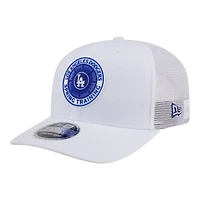 Men's New Era  White Los Angeles Dodgers 2026 Spring Training Fan Pack 9SEVENTY Adjustable Trucker Hat