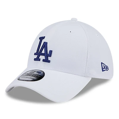 Casquette 39THIRTY Flex blanche des Dodgers de Los Angeles New Era pour homme