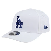 Casquette ajustable New Era blanche des Dodgers de Los Angeles COOLERA 9SEVENTY pour homme
