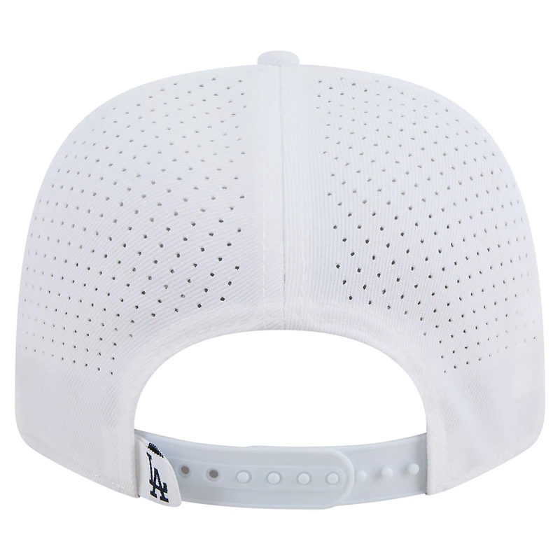 Casquette ajustable New Era blanche des Dodgers de Los Angeles COOLERA 9SEVENTY pour homme