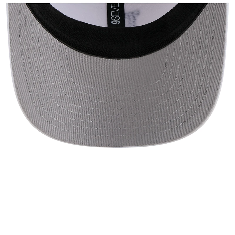 Men's New Era White Los Angeles Dodgers COOLERA 9SEVENTY Adjustable Hat